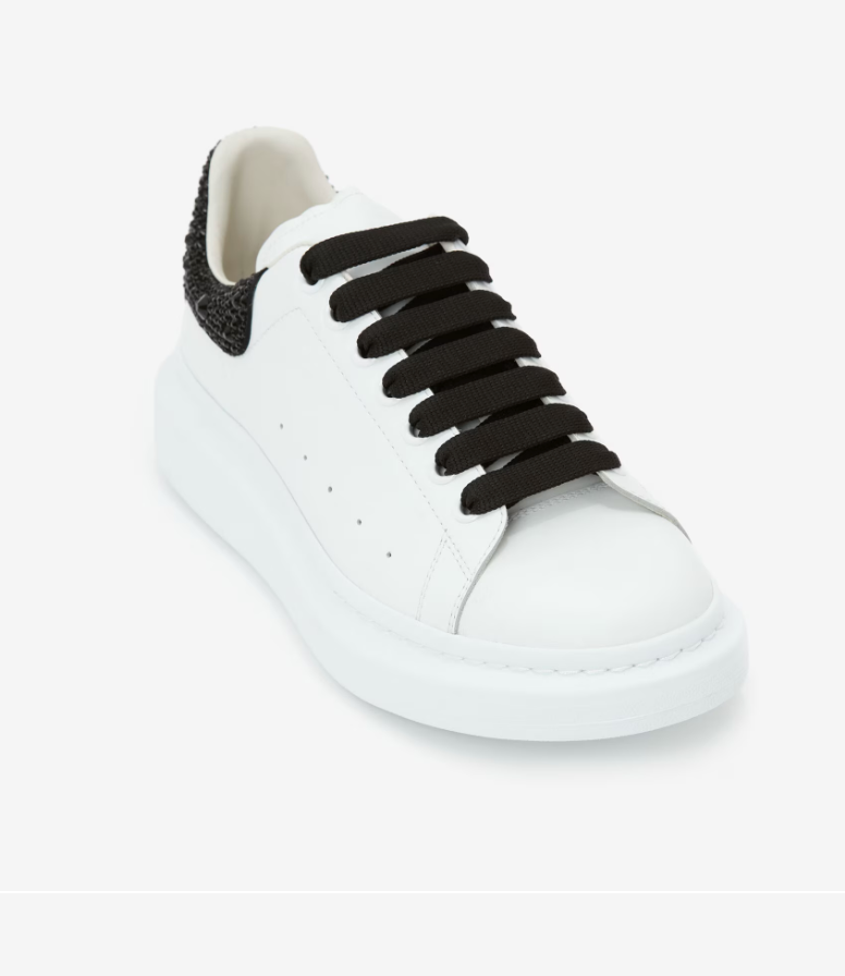 ALEXANDER MCQUEEN - Weiss/tiefschwarz