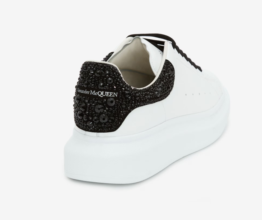 ALEXANDER MCQUEEN - Weiss/tiefschwarz